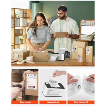 MUNBYN Thermal Direct Shipping Labels for Thermal Printer