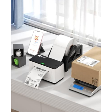 MUNBYN Thermal Direct Shipping Labels for Thermal Printer