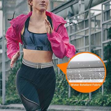 Running Belt for Men and Women | Waterproof & Reflective