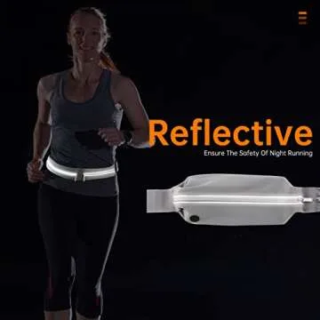 Running Belt for Men and Women | Waterproof & Reflective