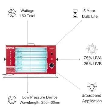 Fiji Sun Indoor Tanning Lamp - Achieve Your Year-Round Glow