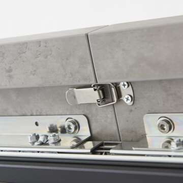 ZckyCine Modern Mid-Century Dining Table Set for 6-8 People Kitchen Dining Room Table Set Extendable Wood Dining Table and 6 Upholstered Chairs, Home Kitchen Furniture