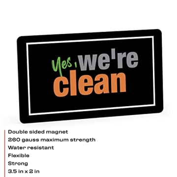 Waterproof Clean Dirty Dishwasher Magnet for Kitchen Organization