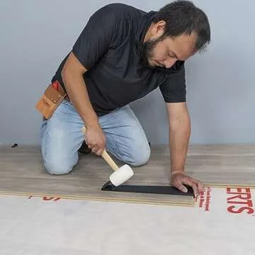 Durable QEP 16 oz White Rubber Tile Tapping Mallet