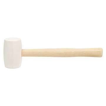 Durable QEP 16 oz White Rubber Tile Tapping Mallet