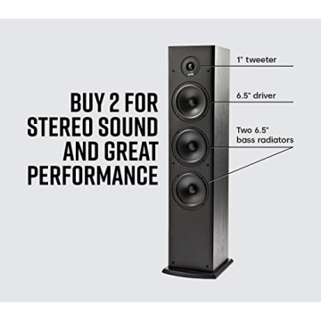 Polk Audio T50 Tower Speaker for Superior Sound Experience