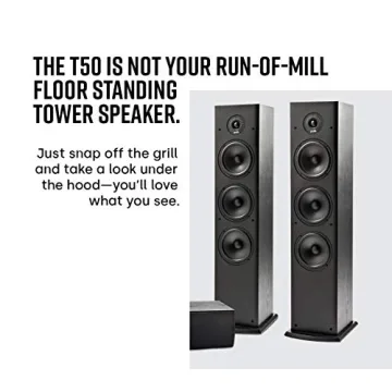 Polk Audio T50 Tower Speaker for Superior Sound Experience