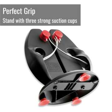 F. DICK – Rapid Steel Action Set Knife Sharpener Black including stand plate - Professional kitchen knife sharpening - Stainless steel sharpening rods - Simple application - Made in Germany