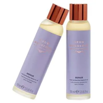 Grow Gorgeous Repair Heat Protection Leave-In Oil 100ml - Seals Cuticles, Improves Split Ends, Contr...