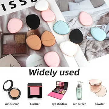 bAnpinSH 12 Pcs Mini Makeup Puff Set for Flawless Application