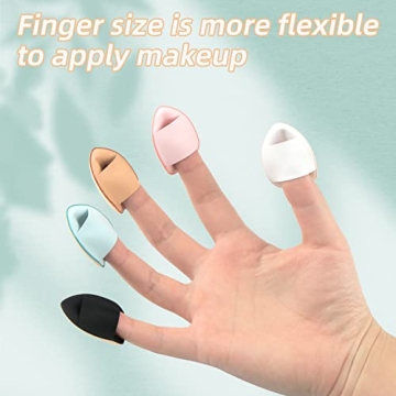 bAnpinSH 12 Pcs Mini Makeup Puff Set for Flawless Application