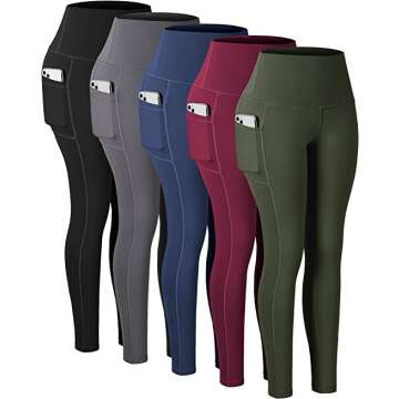 CHRLEISURE High-Waisted Leggings with Pockets for Ultimate Comfort