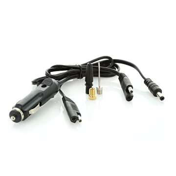 Antigravity Batteries Mini Tire Inflator for use with Motorcycles, ATV, UTV, Bikes,Small Cars. Easy to Carry for ADV and Touring Bikes