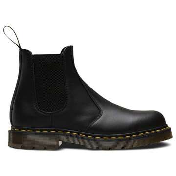 Dr. Martens Women's Work Chelsea Boot, Black Industrial Full Grain, 13