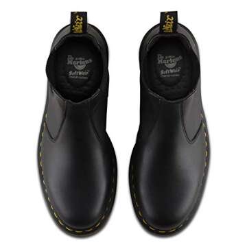 Dr. Martens Women's Work Chelsea Boot, Black Industrial Full Grain, 13