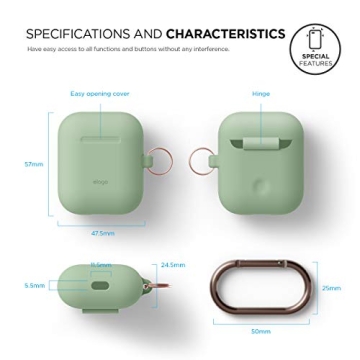 elago Silicone Case for Apple AirPods - Stylish & Protective
