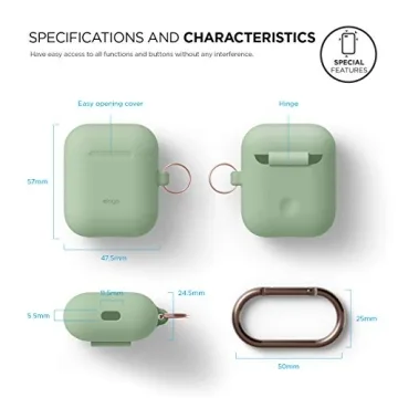 elago Silicone Case for Apple AirPods - Stylish & Protective