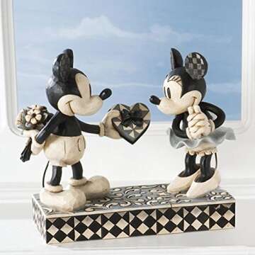 Disney Traditions Mickey & Minnie Mouse Figurine – 6"