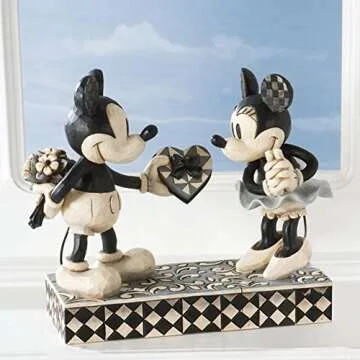 Disney Traditions Mickey & Minnie Mouse Figurine – 6"