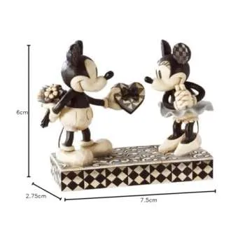 Disney Traditions Mickey & Minnie Mouse Figurine – 6"