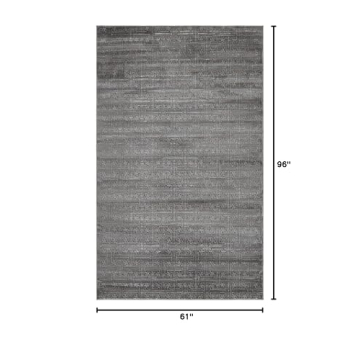 Stylish Unique Loom Uptown Collection Gray Area Rug