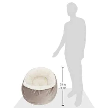 Best Friends by Sheri Cozy Cuddler Bed for Pets 24"