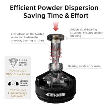 MHW-3BOMBER WDT Tool Espresso 58mm, Espresso Distribution Tool with Magnetic Base for Barista, Adjus...