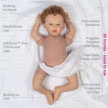 Paradise Galleries Reborn Toddler Doll with Accessories
