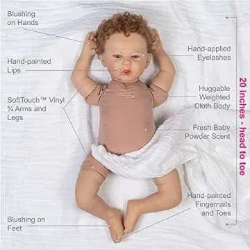 Paradise Galleries Reborn Toddler Doll with Accessories