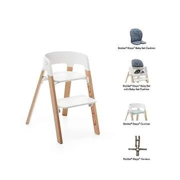 Stylish Stokke Steps Highchair for Growing Kids