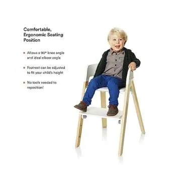 Stylish Stokke Steps Highchair for Growing Kids