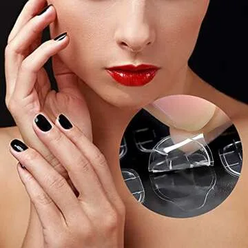 EBANKU Nail Adhesive Tabs 1200Pcs - Double-Sided Glue Stickers