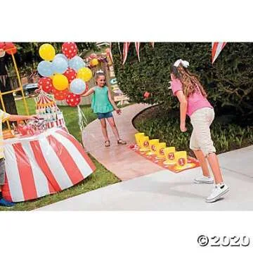 Fun Express Bean Bags for Kids - Colorful Set of 12