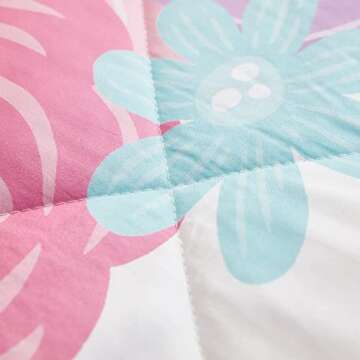 Cokouchyi Unicorn Twin Comforter Set for Girls