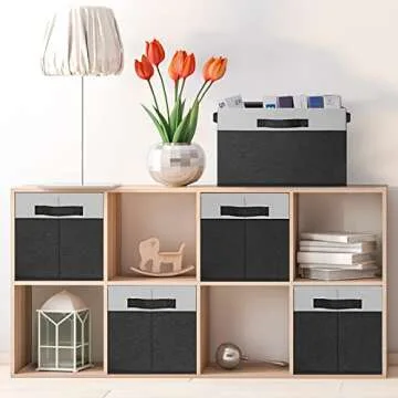 GhvyenntteS Collapsible Storage Baskets - Durable & Stylish