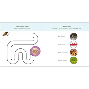 The Buzzy Bee Book for Kids - Fun & Learning Combined