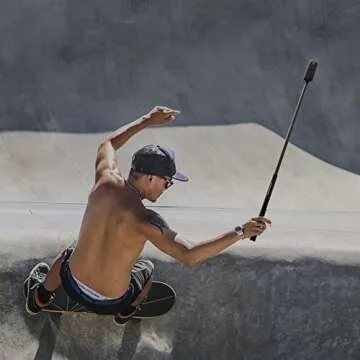 Insta360 Selfie Stick 1/4 Standard Screw Compatible with ONE R, ONE X, ONE, EVO Action Camera