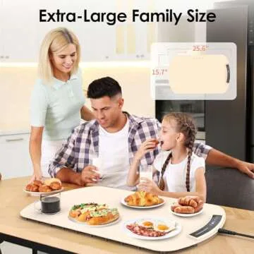 COANTO Food Warming Mat for Buffets and Parties