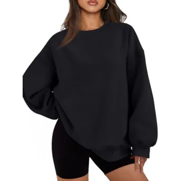 EFAN Women's Oversized Sweatshirts - Cozy Fleece Crewneck Hoodies