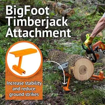 LogOX 3-in-1 Forestry Multitool, Firewood Harvesting Hand Tools, Reduce Back Strain and Heating Costs, Log Hauler, Cant Hook, and Timberjack, All-in-One (Patented & Made in USA)