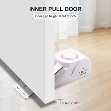 Rosoenvi Door Stop Alarm with 120DB Siren for Safety