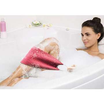 Evridwear Exfoliating Back Scrubber with Dual-Sided Design
