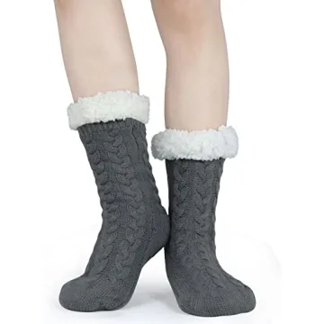 Sooneeya Cozy Winter Slipper Socks for Women