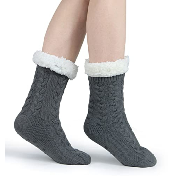 Sooneeya Cozy Winter Slipper Socks for Women
