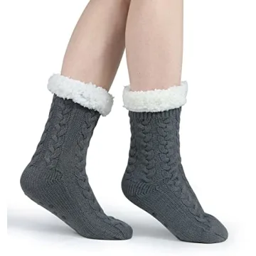 Sooneeya Cozy Winter Slipper Socks for Women
