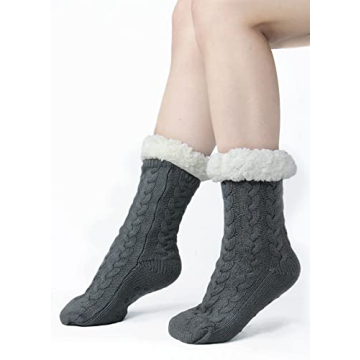 Sooneeya Cozy Winter Slipper Socks for Women