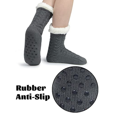 Sooneeya Cozy Winter Slipper Socks for Women