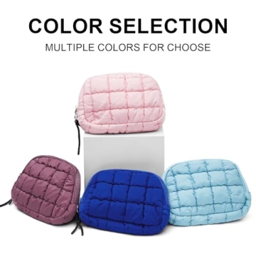 Quilted Puffer Belt Bag Lightweight Crossbody Waist Fanny Pack