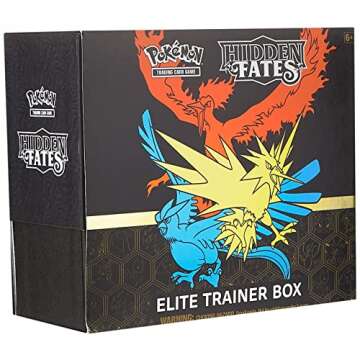 Pokemon TCG: Hidden Fates Elite Trainer Box, Multi