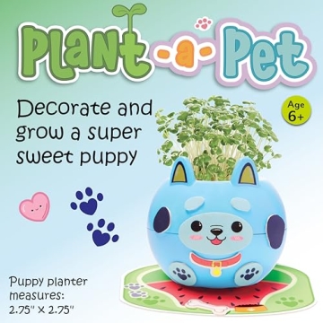 Puppy Chia Seed Plant Pet Gardening Kit for Kids